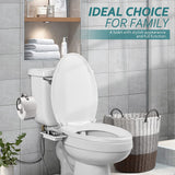 Bidet Toilet Seat Attachment with Pressure Controls