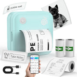 Portable Thermal Label Printer, Bluetooth Label Maker Machine Mini