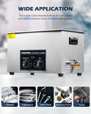 with Heater and Timer, 7.9 Gallon Ultrasonic Cleaning Machine