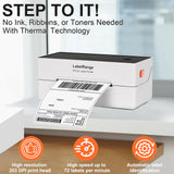 Ecommerce Label Printer, Bluetooth Thermal Shipping Label Printer