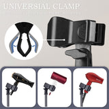 Hair Dryer Stand Holder 59in/150cm Height Adjustable Heavy Duty