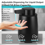 Automatic Soap Dispenser Touchless Auto Lotion Hands Free Liquid Plastic Dish Soap Dispenser