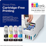 Wireless Color All-in-One Cartridge-Free Supertank Printer with Scan and Copy, The Ideal Basic