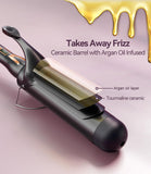 Curling Iron for Long Hair Loose Curls, 14 Heat Settings Large Barrel Curling Iron