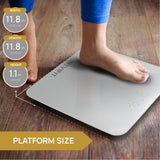 Bathroom Body Scale, Measures Weight up to 400 lbs. Includes Batteries