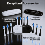 Whitening 40,000 VPM Wireless Charging Electric ToothBrushes