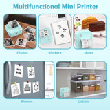 Portable Thermal Label Printer, Bluetooth Label Maker Machine Mini