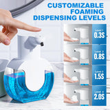 Foaming Soap Dispenser 15oz/420ml Foaming Hand Sanitizer Touchless Wall Mount