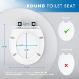 Toilet Lid - Toilet Seat Slow Close - Toilet Bowl