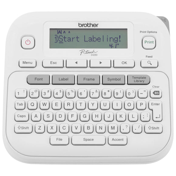 Brother P-Touch Label Maker, PTD220, Thermal, Inkless Printer