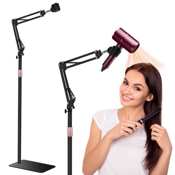 Hair Dryer Stand, 1.68M Adjustable Height Handsfree Hair Dryer Holder