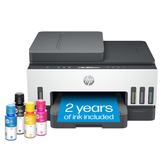 Wireless All-in-One Cartridge-free Ink Printer, up to 2 years of ink included, mobile