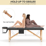 Massage Table Premium Portable Foldable Massage Bed Height Adjustable