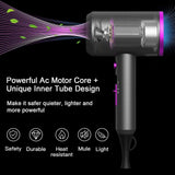 Ionic Hair Dryer, Powerful 1800W Fast Drying Low Noise