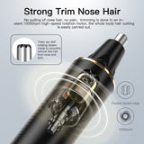 Nose Hair Trimmer for Men, Professional Facial Hair Trimmer