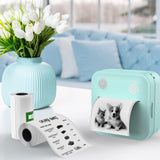 Portable Thermal Label Printer, Bluetooth Label Maker Machine Mini