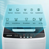 Portable Washer, 8.8LBS Capacity Small Portable Washing Machine