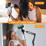 Hair Dryer Stand, 1.68M Adjustable Height Handsfree Hair Dryer Holder