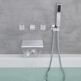 Waterfall Bathtub Faucet Wall Mount Tub Faucet Roman