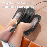 ESL Under Desk Elliptical - Portable Leg Exerciser for Seniors, Compact Seated Elliptical with Remote Control, LCD Display Electric Elliptical Trainers for Home, Ellipse Leg Exerciser as Seen on TV E-Shine Leisure