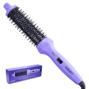 Long Round Thermal Brush 1.3 Inch | Curling Brush Iron with Ionic Ceramic