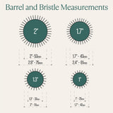 Drying and Styling - Ceramic Ionic Thermal Brushes