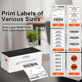 Ecommerce Label Printer, Bluetooth Thermal Shipping Label Printer