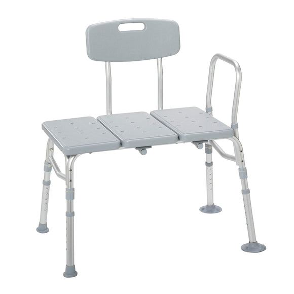 Shower Seat Shower Chair Bath Chair for Elderly, Seniors, Arm Support for Transfer, 400 Weight Cap