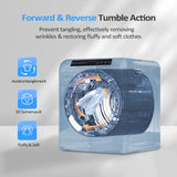 Portable Clothes Dryer, 3.5 Cu.Ft High End Front Load Tumble Laundry