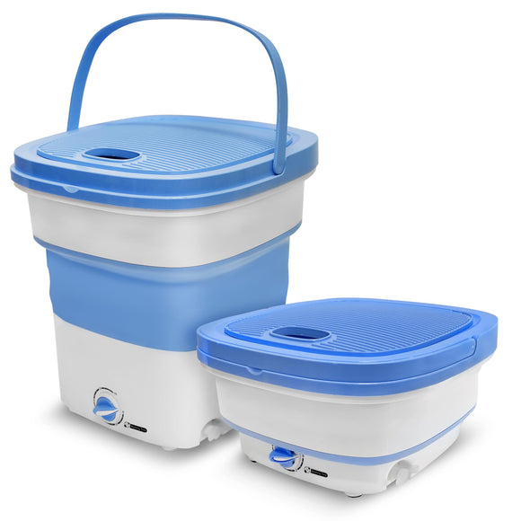 Portable Mini Washing Machine Lightweight Collapsible Bucket