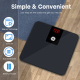 Accurate Bluetooth Body Weight and BMI - Electronic Black Scale