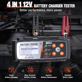 ANCEL BT521 12V Battery Charger, 4-in-1 Car Battery Tester and Charger, Battery Maintainer Battery Repair to Extend Battery Life