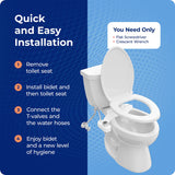 Bidet Toilet Seat Attachment Non Electric