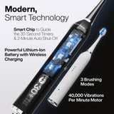 Whitening 40,000 VPM Wireless Charging Electric ToothBrushes