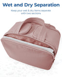 Travel Toiletry Bag, Lightweight Large Wide-open