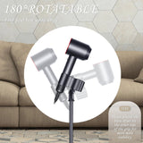 Hair Dryer Stand with Adjustable Height and Heavy Base