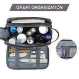 Toiletry Bag for Men, Canvas Travel Toiletry Organizer