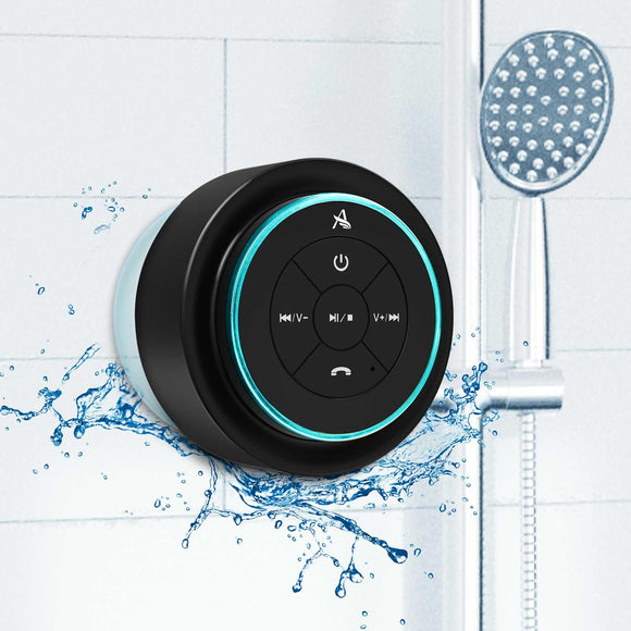 Shower Speaker, Certified IPX7 Waterproof Bluetooth