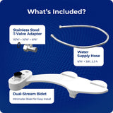 Bidet Toilet Seat Attachment Non Electric