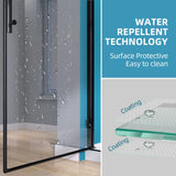 Shower Door Pivot Frameless 36 in. W x 72 in. H Swing Single