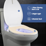 Toilet Seat, Warm Water, Luxury Smart Heated