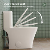 Toilet, Water Sensed, Water Saving Toilet 0.8/1.26 GPF, MAP