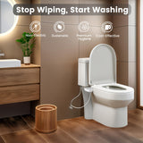 Bidets for Existing Toilets, Non-Electric Bidet Toilet Seat Self-Cleaning