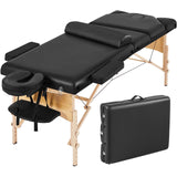 Massage Bed Wide Tattoo Table with Bolster & Carrying Bag