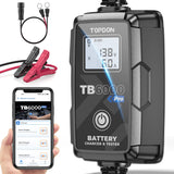 2-in-1 Smart Car Battery Charger and Battery Tester, TOPDON TB6000Pro 6Amp 6V/12V Trickle Charger Maintainer