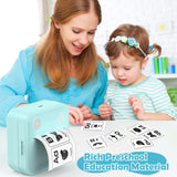 Portable Thermal Label Printer, Bluetooth Label Maker Machine Mini