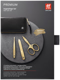 Manicure Set 3-piece, Gold Edition, Care for hands and feet