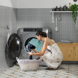 Portable Clothes Dryer, 3.5 Cu.Ft High End Front Load Tumble Laundry