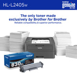 Brother HL-L2405W Wireless Compact Monochrome Laser Printer