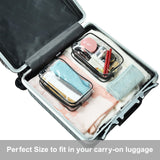 Toiletry Bags - Foldable Duffel Bag with Shoes Compartment - Overnight Bags Waterproof